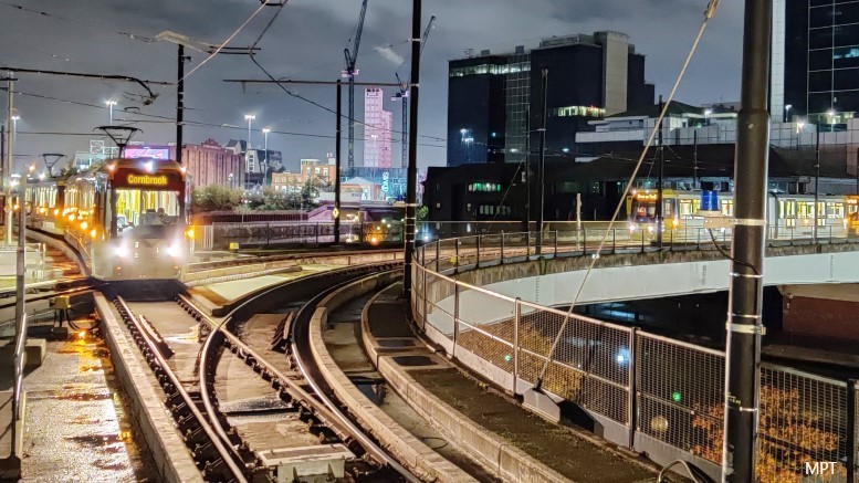 Manchester's new Trafford Park line