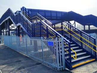 Suggitt's Lane footbridge in Cleethorpes opened on 18 March 2021