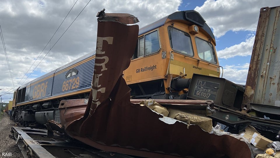 Both drivers had to work together to get the locomotive door open