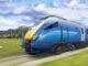 Visualisation of a Lumo Class 222 train.